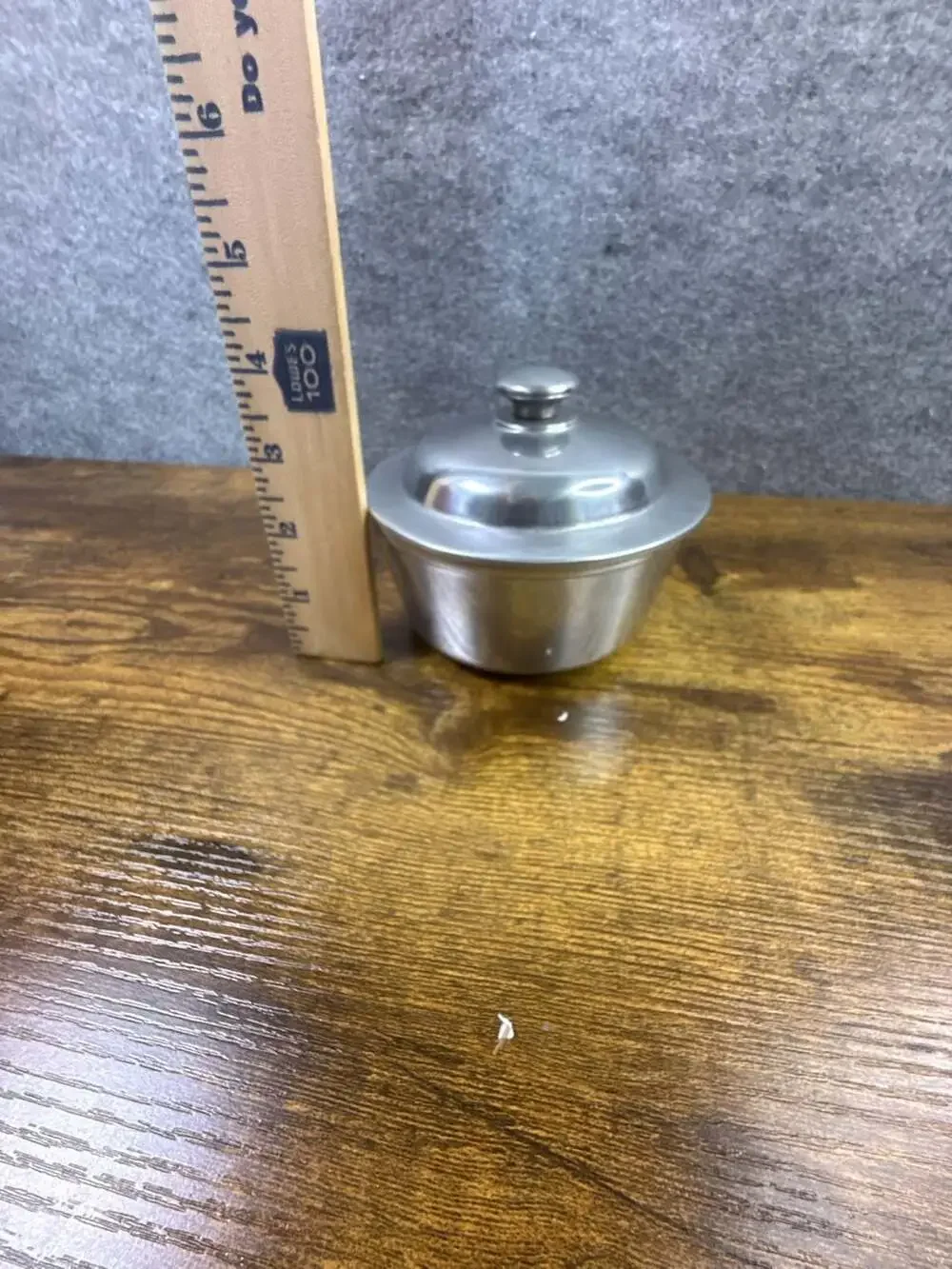 Vintage Wilton Armetale Columbia PA Pewter Lidded Sugar Bowl or Serving Dish